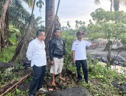 Banjir Malampah Akibatkan Dua Jembatan Putus, Tiga Rumah Rusak, Belasan Hektar Sawah Dan Kebun Tertimbun Lumpur