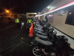 Terjaring Razia Balap Liar, Puluhan Ranmor Knalpot Racing Diamankan