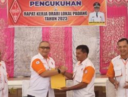 Sekda Andree Algamar Jabat Ketua ORARI Lokal Padang