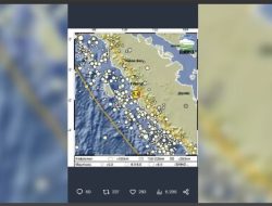 Gempa 5,8 MG Kejutkan Warga Padang di Pagi Buta