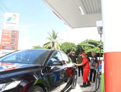 Sambut Lebaran 2023, Direktur Keuangan dan Umum Semen Padang Resmikan Pengoperasian SPBU Indarung pasca-Kebakaran