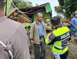 Lagi, Truk Putus Rem Sebabkan Kecelakaan Beruntun dan Tabrak Rumah Warga