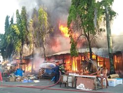 Kebakaran di Pasar Raya Padang, Damkar Padang Imbau Warga Waspada Cuaca Ekstrem