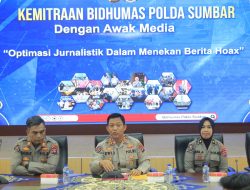 Kombes Dwi Ajak Jurnalis menekan Berita Hoaks