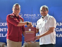 Manfaatkan Aplikasi Nabuang Sarok, PPS Bungus Lakukan Perjanjian Kerjasama dengan Semen Padang