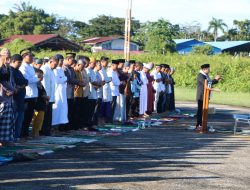 Lanud Sutan Sjahrir Gelar Salat Idul Adha 1444 H dan Penyembelihan Hewan Kurban