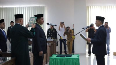 Hamdan dilantik PAW Anggota DPRD Pasaman, Gantikan Almarhum Sodikin