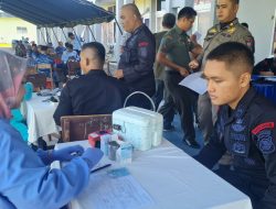 Jelang Peringatan Ke 76 Hari Bakti TNI AU, Lanud Sutan Sjahrir Gelar Donor Darah