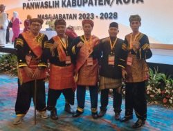 Lima Komisioner Bawaslu Pessel Dilantik Bawaslu RI