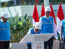 Mensesneg Resmikan Revitalisasi Kelistrikan PLN di Istana Kepresidenan Jakarta