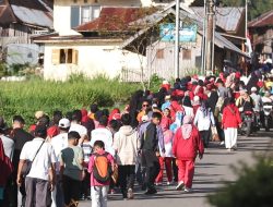Ribuan Masyarakat Agam Ikuti Jalan Santai Pesta Rakyat Sajuta Janjang Lereng Singgalang