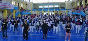 Ratusan Peserta Meriahkan Lomba Senam Kreasi
