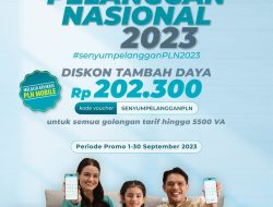 Spesial Hari Pelanggan Nasional, PLN Beri Diskon Tambah Daya Hanya Rp202.300