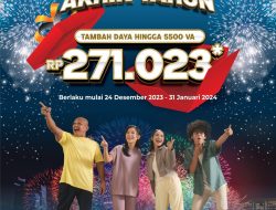 Sambut Tahun Baru, PLN Gelar Promo Tambah Daya Hingga 5.500 VA, Hanya Rp271.023