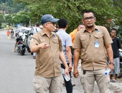 Dirtek Perumda AM Pantai Langsung Pengerjaan Jembatan Pipa