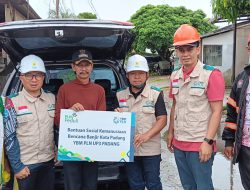 Aksi Kemanusiaan: YBM PLN Gerak Cepat Santuni Warga Terdampak Banjir di Kota Padang