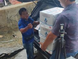 Bantu Korban Banjir, Perumda Air Minum Kota Padang Bantu AMDK