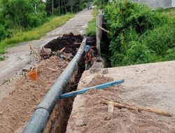 Pengerjaan Pipa DN 250 HPDE, Daerah Ini Terdampak Pemadaman Air