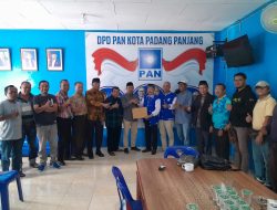Mantan Dirut Bank Nagari, Zulhendri,SE Mendaftar ke PAN