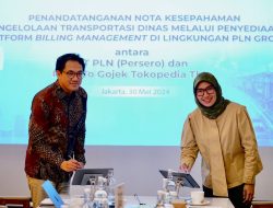 Kembangkan Mobilitas Pelayanan Modern dan Efisien, PLN Gandeng GoTo dalam Penyediaan Kendaraan Kedinasan