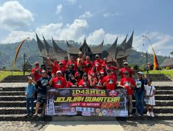 Jelajah Sumatera 2024, ID42NER Serahkan Bantuan 20 Juta Korban Galodo Ranah Minang