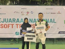 Fukratuz Zakiah, Atlet Binaan PT Semen Padang Sabet Juara III di Kejurnas Soft Tennis 2024