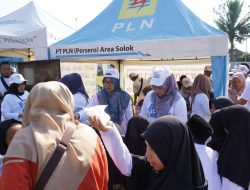 Ribuan Warga Solok Ikuti Acara Gerak Aktif Bersama PLN Mobile