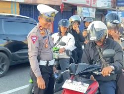 Pelanggaran Berkurang, Polres Padangpanjang Terbitkan 49 Tilang dan 117 Teguran