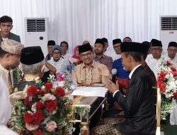 Nikahkan Putri Sulung, Wabup Solok Selatan Baminantu