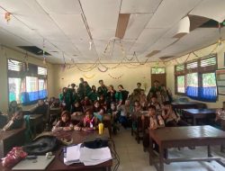 Mahasiswa KKN Unand Pengenalan Literasi SDN 01 Koto Salak