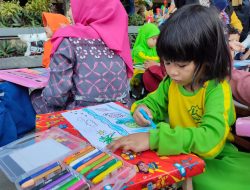 Ribuan Anak TK se-Kota Padang Ikuti Lomba Mewarnai
