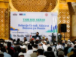 Meriahkan HUT ke-66 Pengambilalihan Pabrik dari Belanda, Tabligh Akbar PT Semen Padang Hadirkan Ustadz Syafiq Riza Basalamah