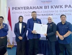 Sah, Partai Nasdem Usung Emiko dan Irwan Afriadi di Pilkada Kabupaten Solok