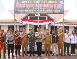 Polres Solok Selatan Gelar Apel Pasukan Kesiapan Pengamanan Pilkada Serentak