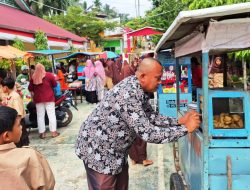 Kumpulkan Pedagang Gerobak, MTsN 5 Solok Selatan Buat Pujasera Sederhana