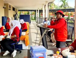 Donor Darah PT. SEML. 75 Kantong darah Diserahkan ke PMI Solok Selatan 