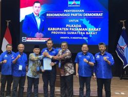 Rekomendasi Diserahkan AHY, Partai Demokrat Dukung Pasangan Yulianto-M Ihpan