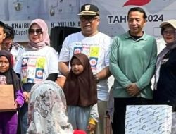 Semarak HUT-RI, Masyarakat Muara Labuh Tumpah Ruah Turun ke Jalan