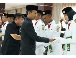 67 Anggota Paskibraka Solok Selatan Dikukuhkan