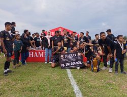 Andika FC Juara Turnamen Fadlul Efendi Cup 2024