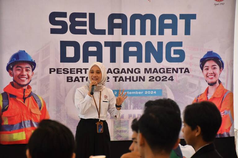 Program MAGENTA Batch 2 PT Semen Padang simulai:luang Emas untuk talenta muda.