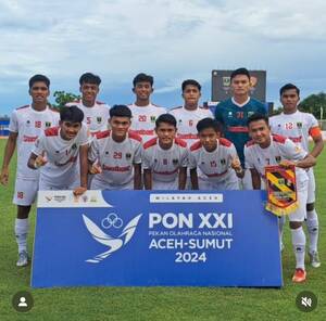 Gagal di PON, Tim Sepakbola Sumbar Sampaikan Maaf