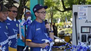 Kinerja 5th BUMN dibawah Kepemimpinan Erick Thohir, PLN Sumbar Resmikan SPKLU ke-26 di Momen Dies Natalis Unand ke-68