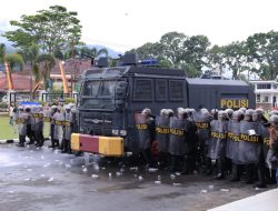 Polres Pasaman Gelar Simulasi Pengamanan Pilkada