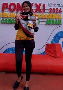 Intan Dwi Putri, Atlet Arung Jeram Asal Padangpariaman Sabet Medali Perunggu PON XXI