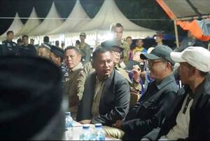 Bupati dan Wakil Bupati Solok Selatan Bermalam di Camping Ground
