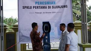 Kepemimpinan Erick Thohir, SPKLU Hadir Hingga Sijunjung