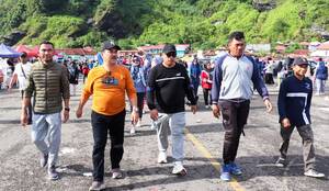 Pasangan Hendri-Allex Manfaatkan Minggu Pagi dengan Berolahraga