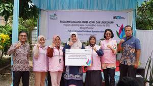 Jelang Hari Pahlawan, Srikandi PLN Kunjungi Lokasi Pengolahan Sampah MinaGot Sumbar