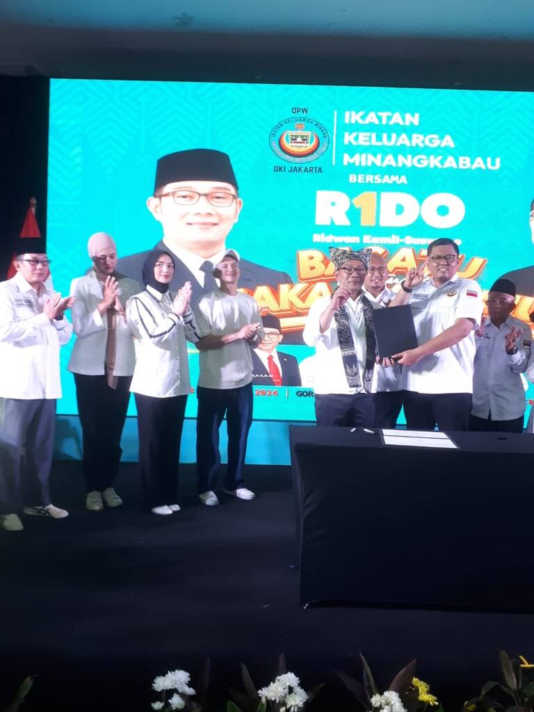 Deklarasi Dukungan IKM untuk pasangan Ridwan Kamil-Suswono